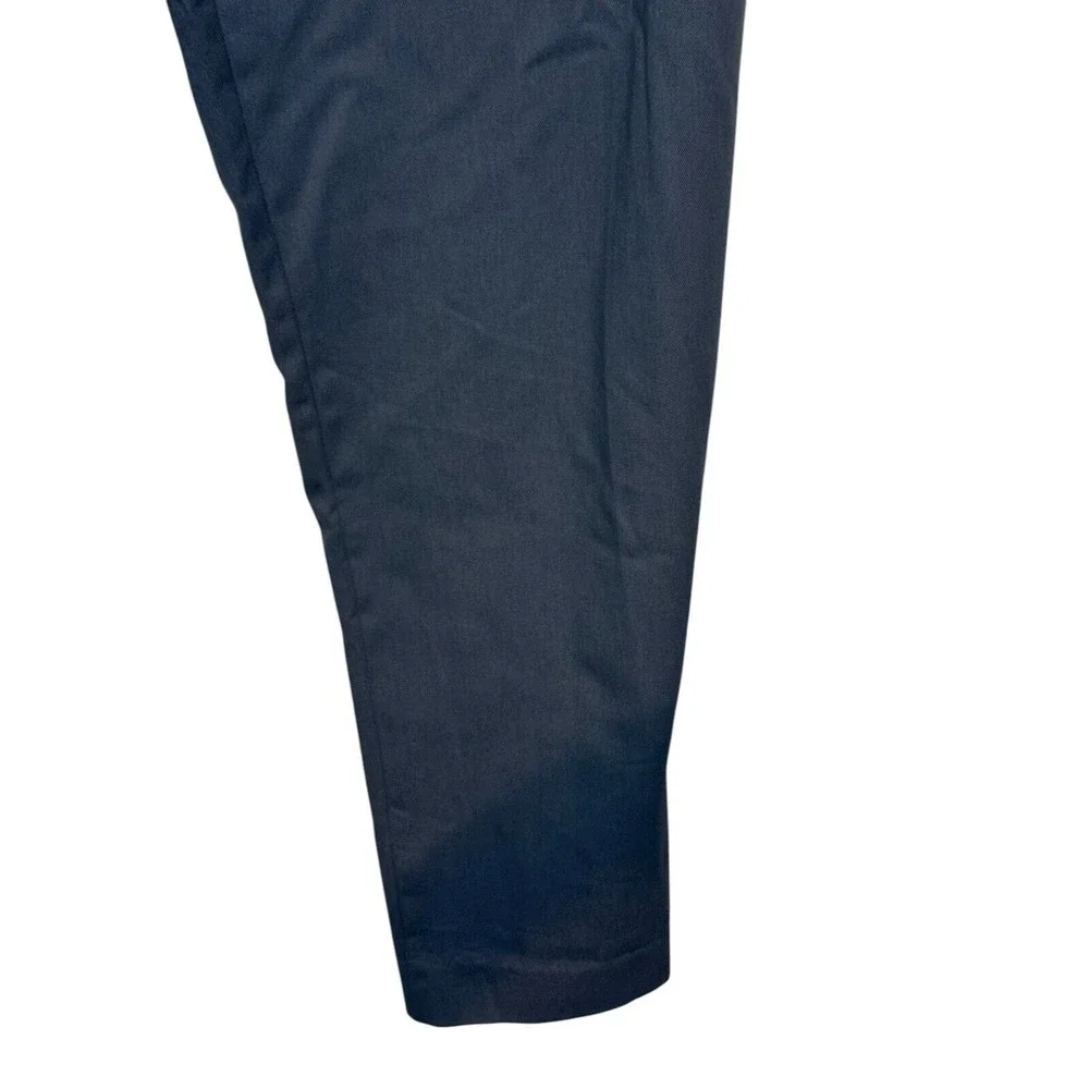 Zara Men's‎ Dress Pants Pleated Wide Leg Straight Trouser Gray 33X 30 (Tag 29)